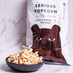 Organic Popcorn, Dark Chocolate Drizzle - Serious Food Co